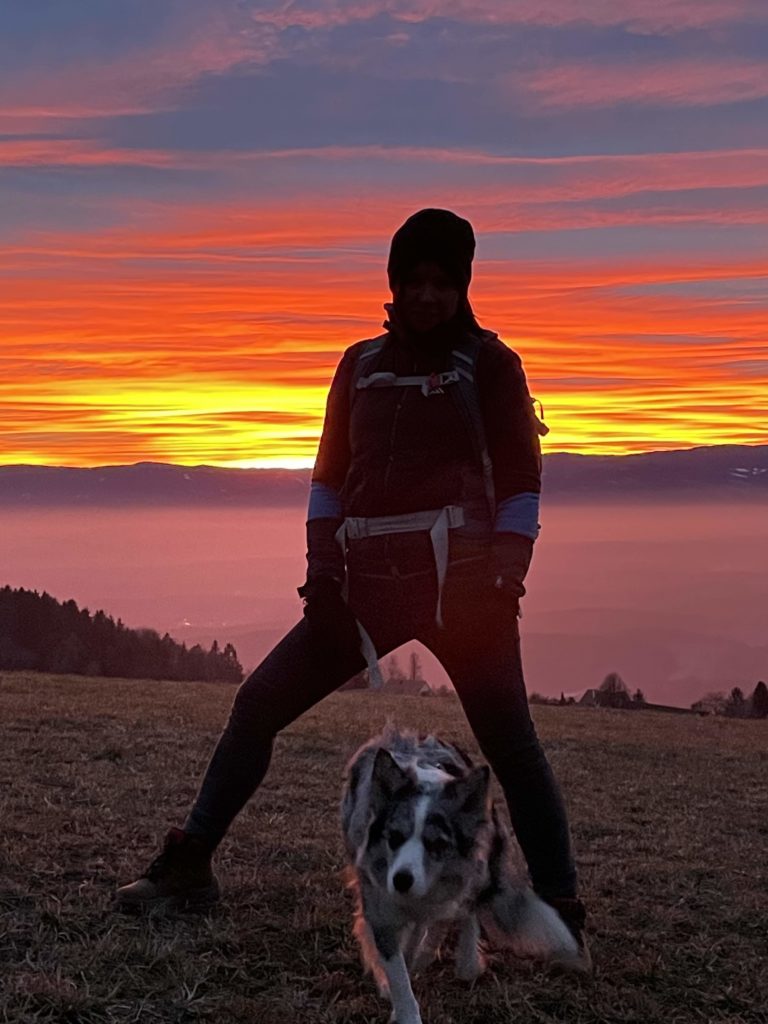 Traumhafte Sonnenuntergänge mit Hund erleben