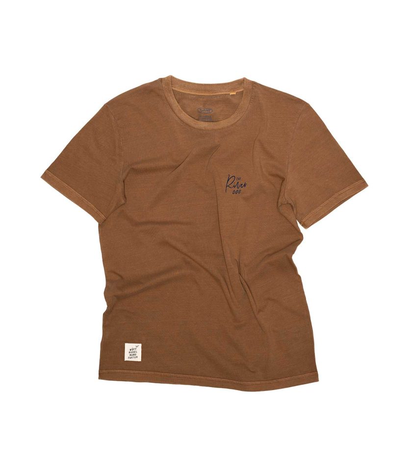 T-Shirt „River Dog“– caramell
