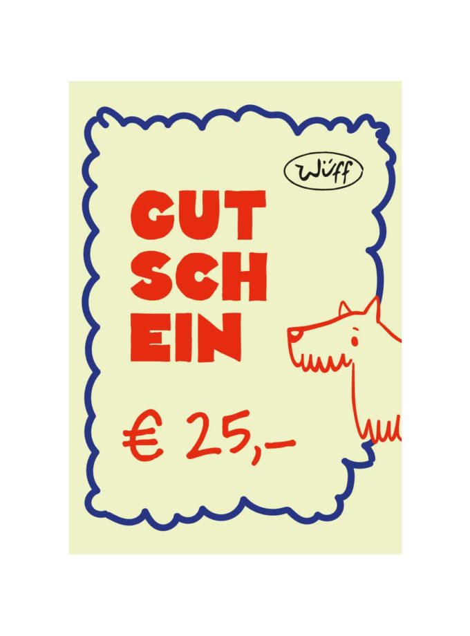 Wertgutschein € 25,- | WÜFF.at