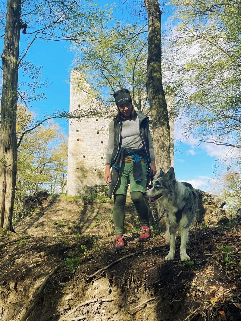 Wanderung mit Hund – Burgruinen am Wildoner Schlossberg